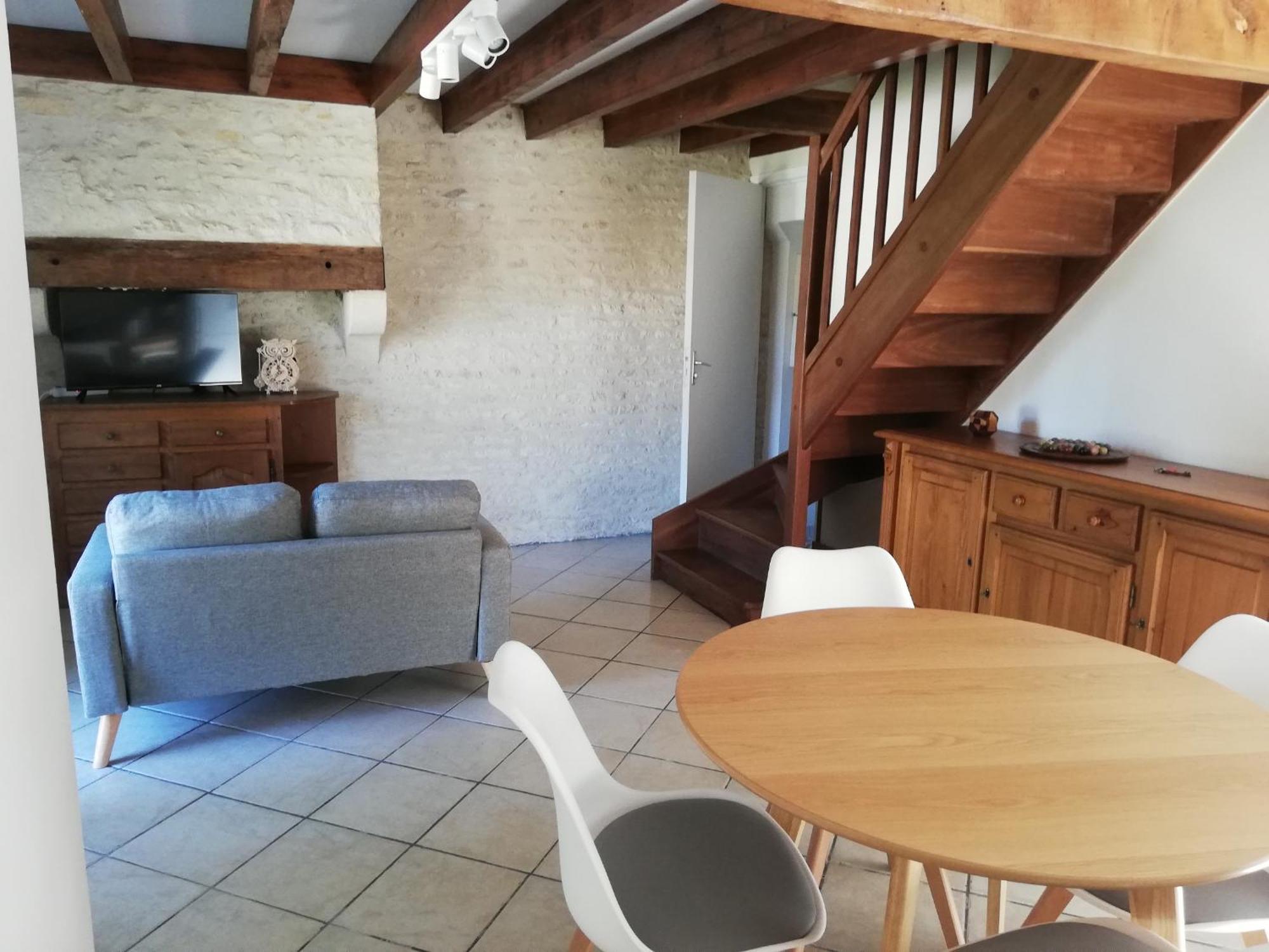 La Petite Maison Matha Bagian luar foto